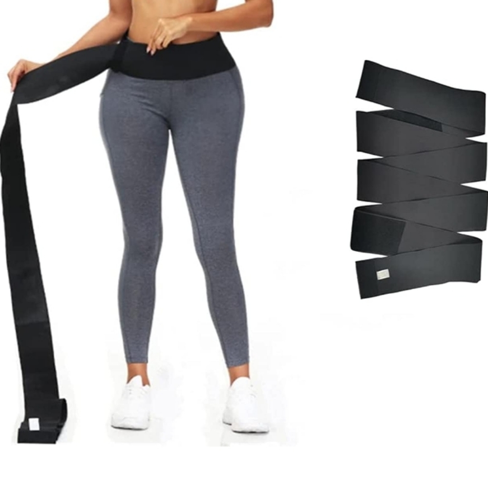 Body shaper waist trainer long wrap belt